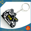 China Wholesale Die Casting 3D Motor Design Rubber Key Chain with High Quality